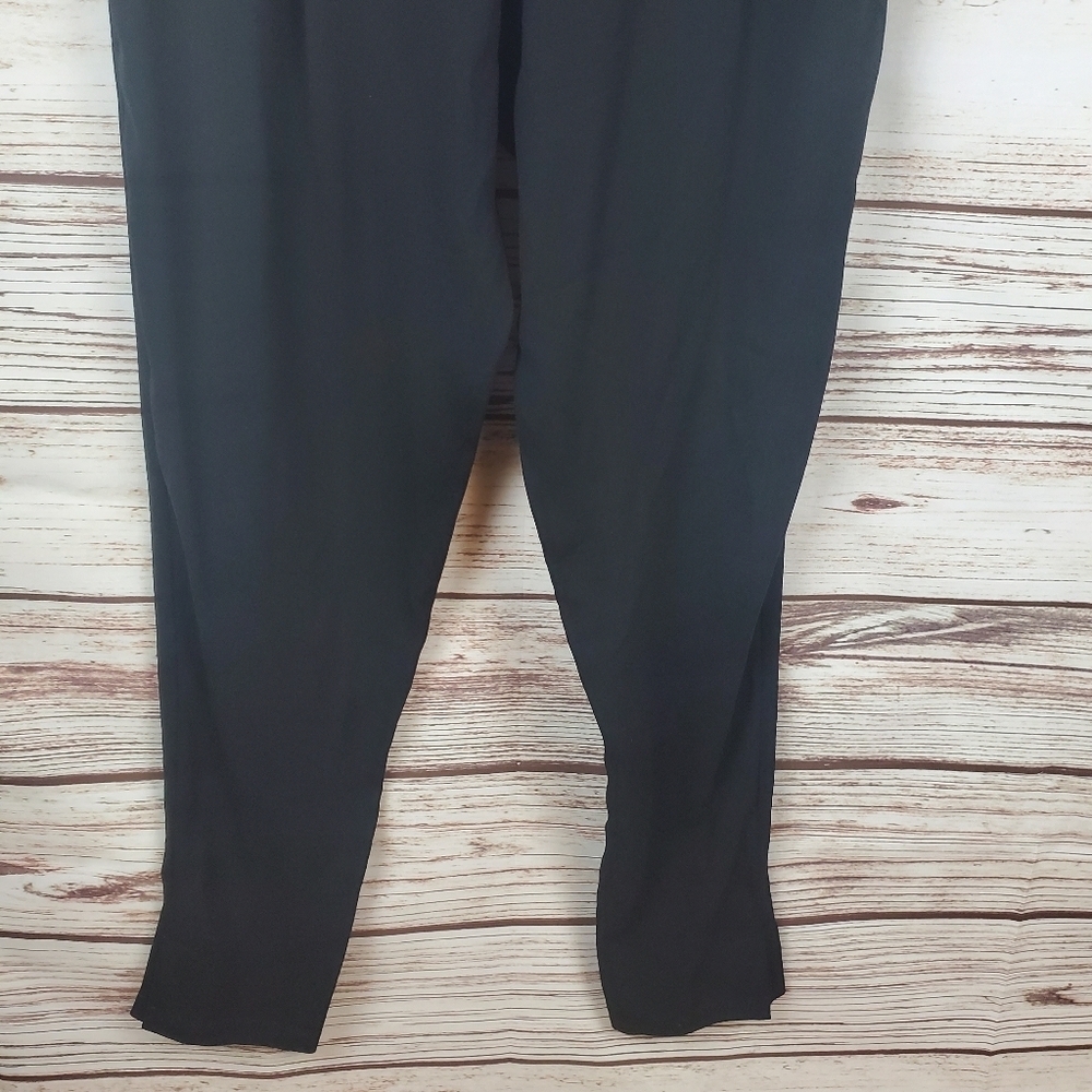 NWT Ramy Brook Womens XS Black/White Sleeveless Drape Pleated Jumpsuit - Picture 4 of 11